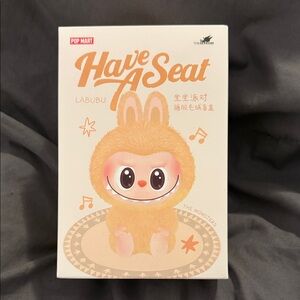 Pop Mart Have A Seat ‘Hehe’ Labubu … box never opened!